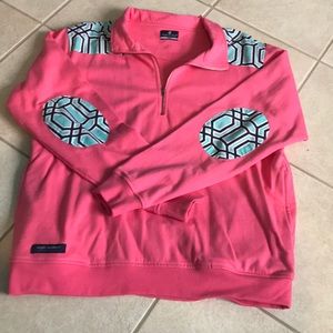 Simply Southern Coral 1/4 zip